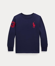 (ボーイズ 2才～7才)Big Pony コットン ジャージー Tシャツ