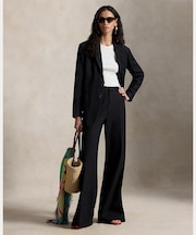 ストレッチ コットンリネン Beaton パンツ