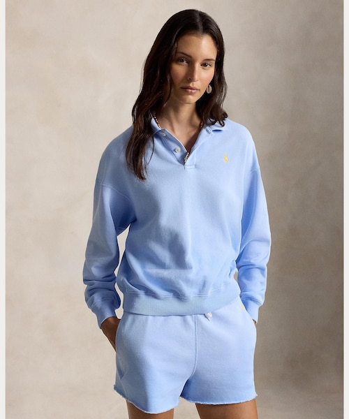 POLO RALPH LAUREN ライトウェイト フリース ロングスリーブポロ ライトウェイト フリース ロングスリーブ ポロ｜ポロ ラルフ ローレン