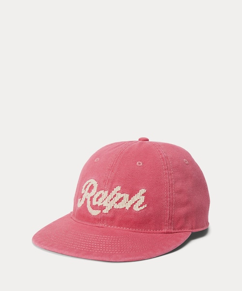 Polo Ralph ロゴツイルボールキャップ The Ralph ロゴ ツイル ボール キャップ｜ポロ ラルフ ローレンの通販