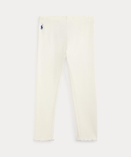 (ガールズ 2才～6才)リブ ストレッチ ジャージー レギンス