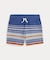 (ボーイズ 2才～7才)ストライプド コットン テリー ショートパンツ