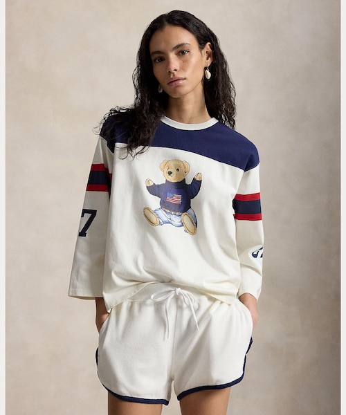 現行完売品✨ポロラルフローレン　Polo ベア コットン ジャージー Tシャツ Polo ベア コットン ジャージー Tシャツ｜ポロ ラルフ ローレンの通販