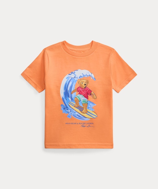 (ボーイズ 2才～7才)Polo ベア コットン ジャージー Tシャツ