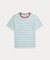 (ボーイズ 8才～20才)ストライプド コットン ジャージー ポケット Tシャツ