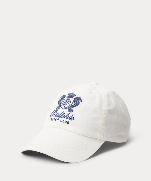 Ralph's Beach Club ツイル ボール キャップ｜ポロ ラルフ ローレンの