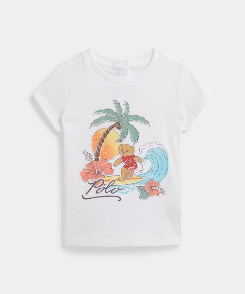 (ベビー)Polo ベア コットン ジャージー Tシャツ