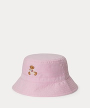 (ベビー)Polo ベア コットン ツイル バケット ハット