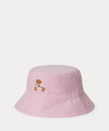 (ベビー)Polo ベア コットン ツイル バケット ハット