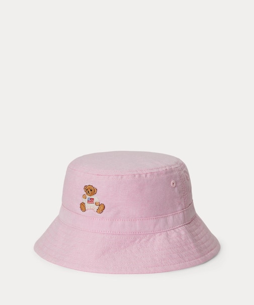 (ベビー)Polo ベア コットン ツイル バケット ハット
