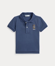 (ベビー)Polo ベア コットン メッシュ ポロシャツ