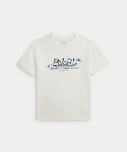 (ボーイズ 2才～7才)ロゴ コットン ジャージー Tシャツ