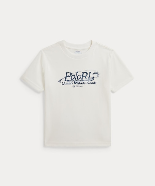 (ボーイズ 2才～7才)ロゴ コットン ジャージー Tシャツ