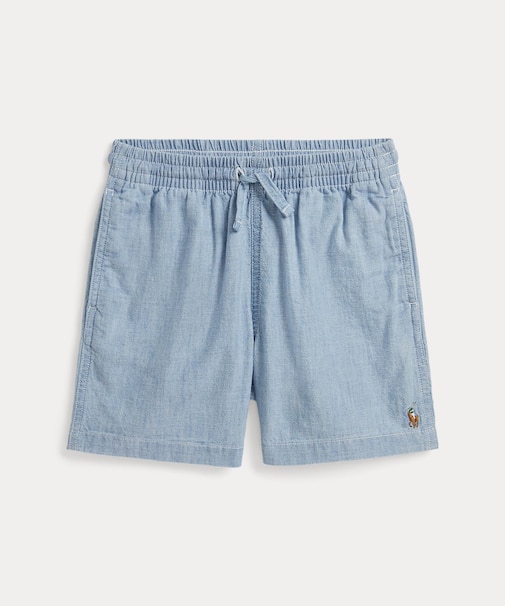 (ボーイズ 2才～7才)ビッグ フィット コットン シャンブレー ショートパンツ