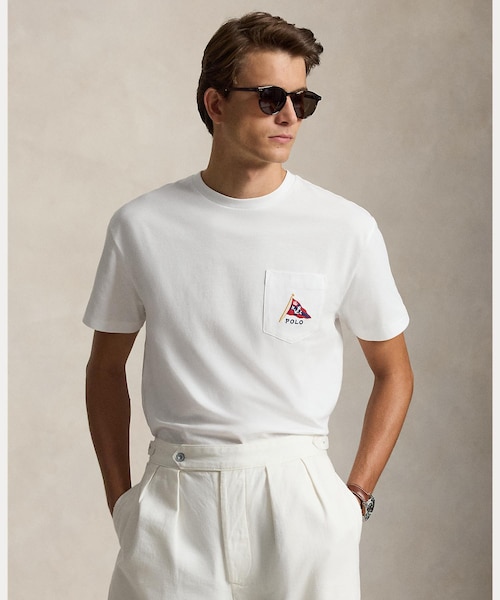 クラシック フィット Polo ベア ジャージー Tシャツ クラシック フィット Polo ベア ジャージー Tシャツ｜ポロ ラルフ