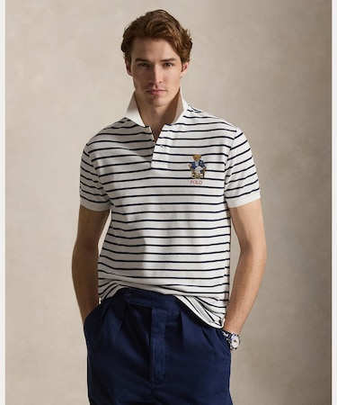 カスタム スリム フィット Polo ベア ポロシャツ