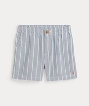 (ボーイズ 2才～7才)Polo プレップスター ストライプド オックスフォード ショートパンツ