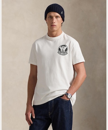 クラシック フィット ジャージー グラフィック Tシャツ