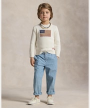 (ボーイズ 2才～7才)Polo プレップスター シャンブレー パンツ