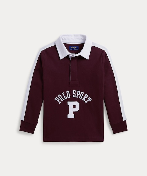 ボーイズ 2才～7才)Polo Sport コットン ラグビー シャツ｜ポロ ラルフ
