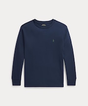 (ボーイズ 8才~20才)コットン ジャージー ロングスリーブ Tシャツ