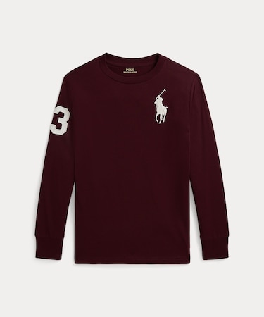 (ボーイズ 8才~20才)Big Pony コットン ジャージー Tシャツ