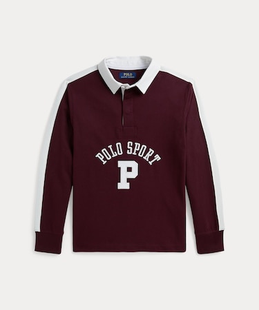 (ボーイズ 8才～20才)Polo Sport コットン ラグビー シャツ