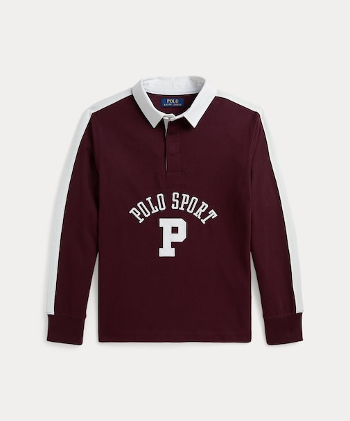 (ボーイズ 8才～20才)Polo Sport コットン ラグビー シャツ