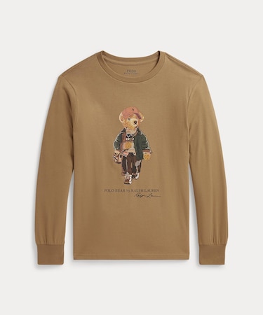 (ボーイズ 8才~20才)Polo ベア コットン ジャージー Tシャツ