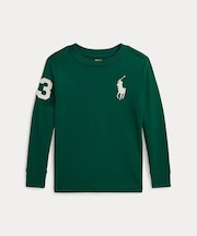 (ボーイズ 2才~7才)Big Pony コットン ロングスリーブ Tシャツ