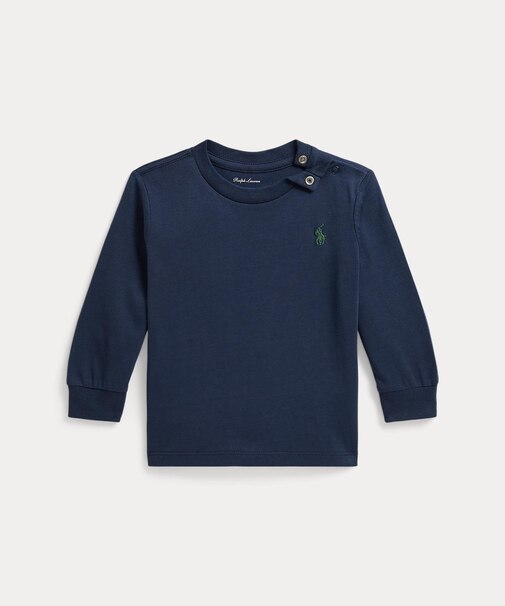 (ベビー)コットン ジャージー ロングスリーブ Tシャツ