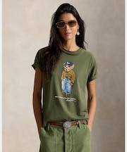 Polo ベア コットン ジャージー Tシャツ