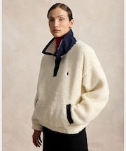 Polo ベア ハイパイル フリース ファネルネック