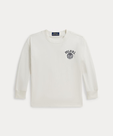 (ボーイズ 2才～7才)ビッグ フィット コットン ロングスリーブ Tシャツ