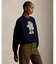 パッチワーク Polo ベア フリース クルーネック