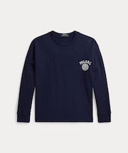 (ボーイズ 8才~20才)ビッグ フィット コットン ロングスリーブ Tシャツ