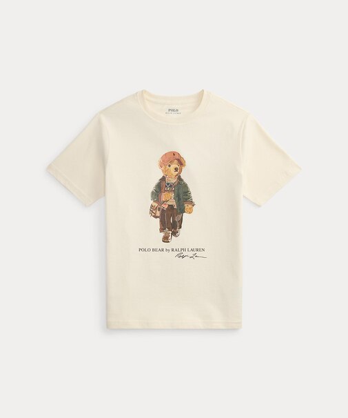 (ボーイズ 8才～20才)Polo ベア コットン ジャージー Tシャツ