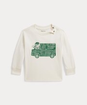 (ベビー)Ralph's Coffee Polo ベア ロングスリーブ Tシャツ