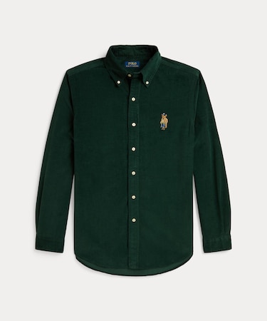 クラシック フィット Polo ベア コーデュロイ シャツ