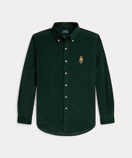 クラシック フィット Polo ベア コーデュロイ シャツ