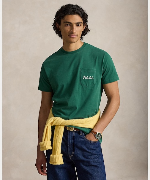 クラシック フィット Polo ベア ジャージー Tシャツ