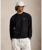 リラックス フィット ジャージー ロングスリーブ Tシャツ