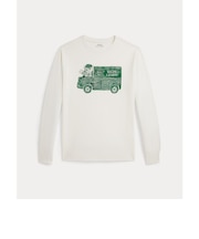 (ボーイズ 8才～20才)Ralph's Coffee Polo ベア ロングスリーブ Tシャツ
