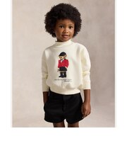 (ガールズ 2才～6才)Polo ベア フリース ボクシー スウェットシャツ