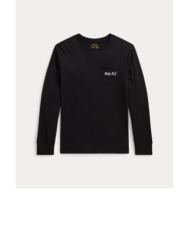 (ボーイズ 8才～20才)Polo ベア コットン ロングスリーブ Tシャツ