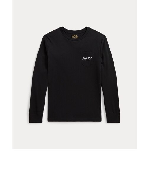(ボーイズ 8才～20才)Polo ベア コットン ロングスリーブ Tシャツ