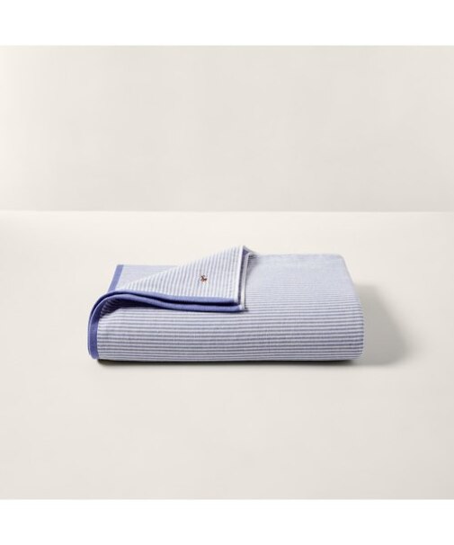 オックスフォード ストライプ ハーフ タオルケット