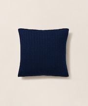 ケーブルド カシミヤ スロー ピロー