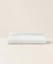 オーガニック コットン サティーン ハンカチーフ シーツ ／ シングルフラットシーツ