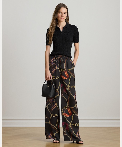 谷川菜奈さんコラボ＞チェーン付きワイドパンツ 25AW｜プロポーション